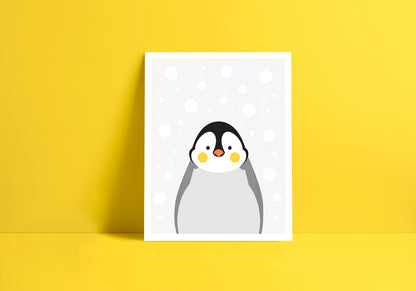 Baby penguin print