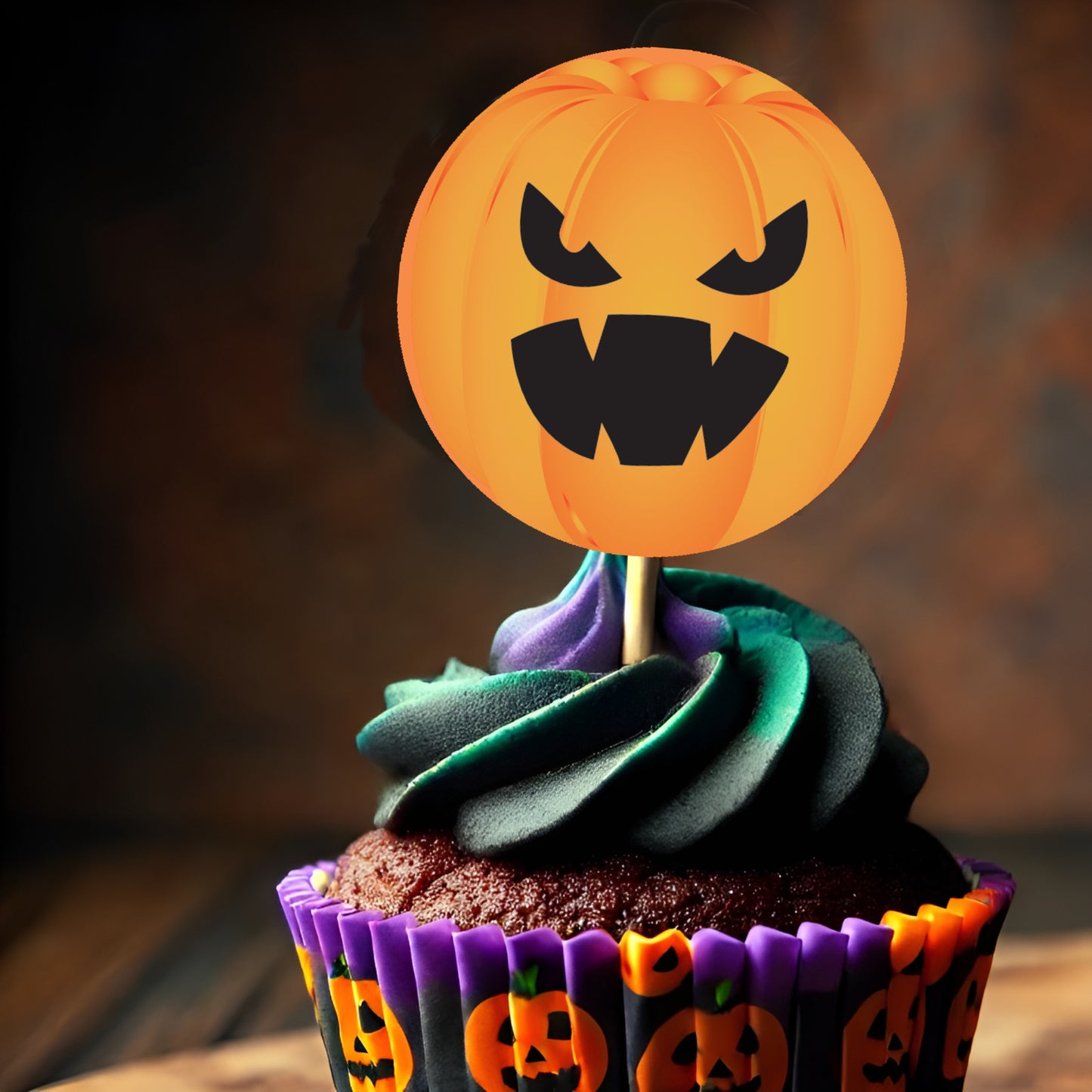 petrifying pumpkins party circles - PRINTABLE FILE