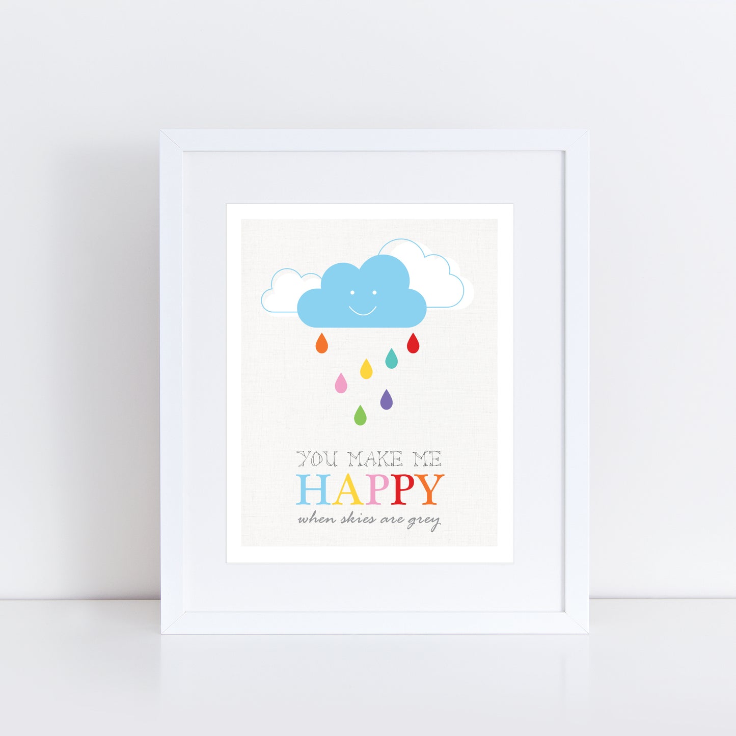 Nursery rhyme art print set