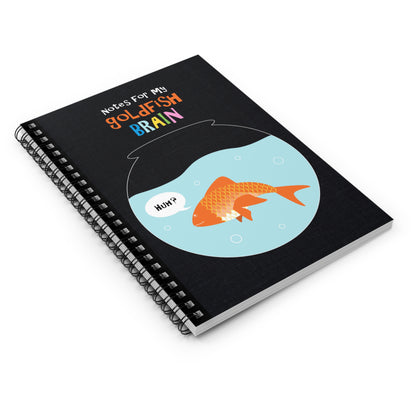Goldfish Spiral Notebook – A5
