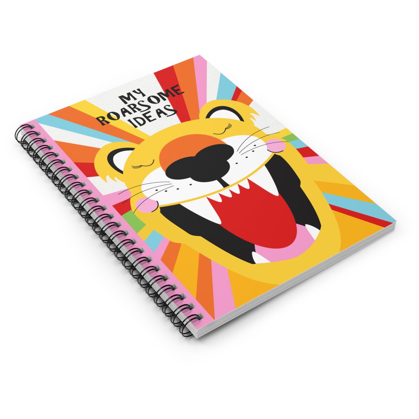 Roarsome Lioness Spiral Notebook – A5