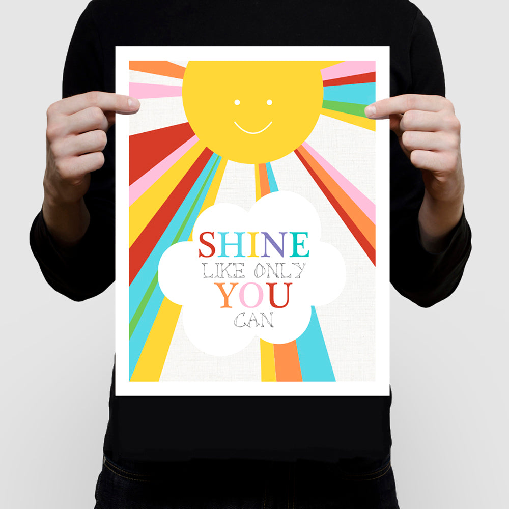 Shine like only you can print
