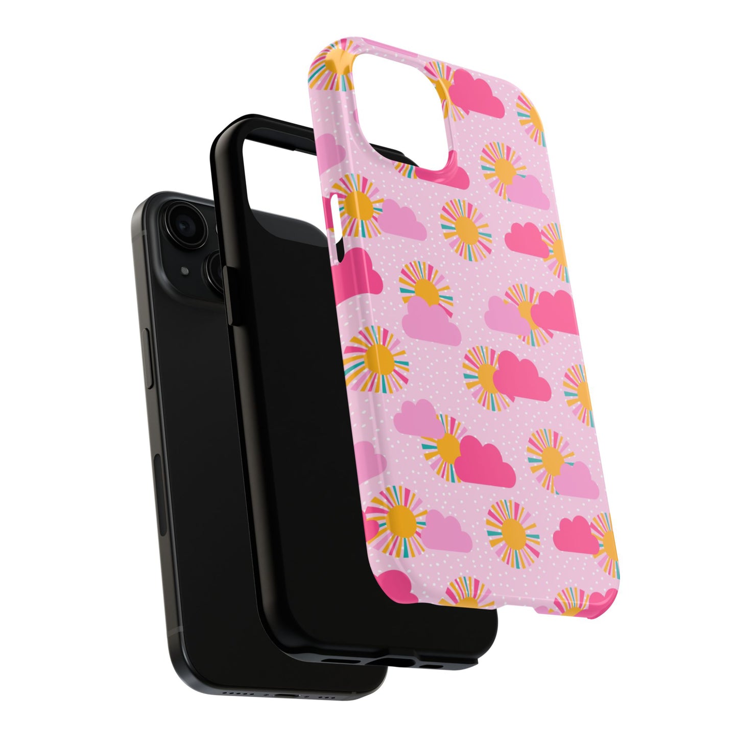 Sun Shiny Day Pink Mobile Phone Tough Case