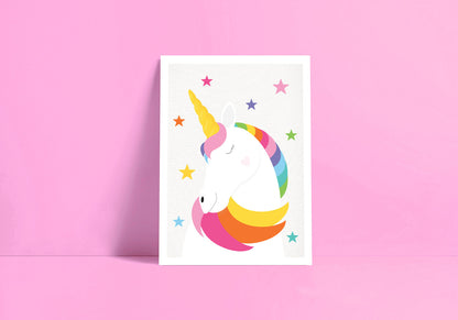 Unicorn print