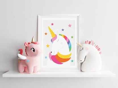 Unicorn print