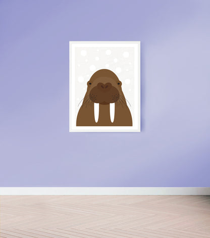 Walrus print