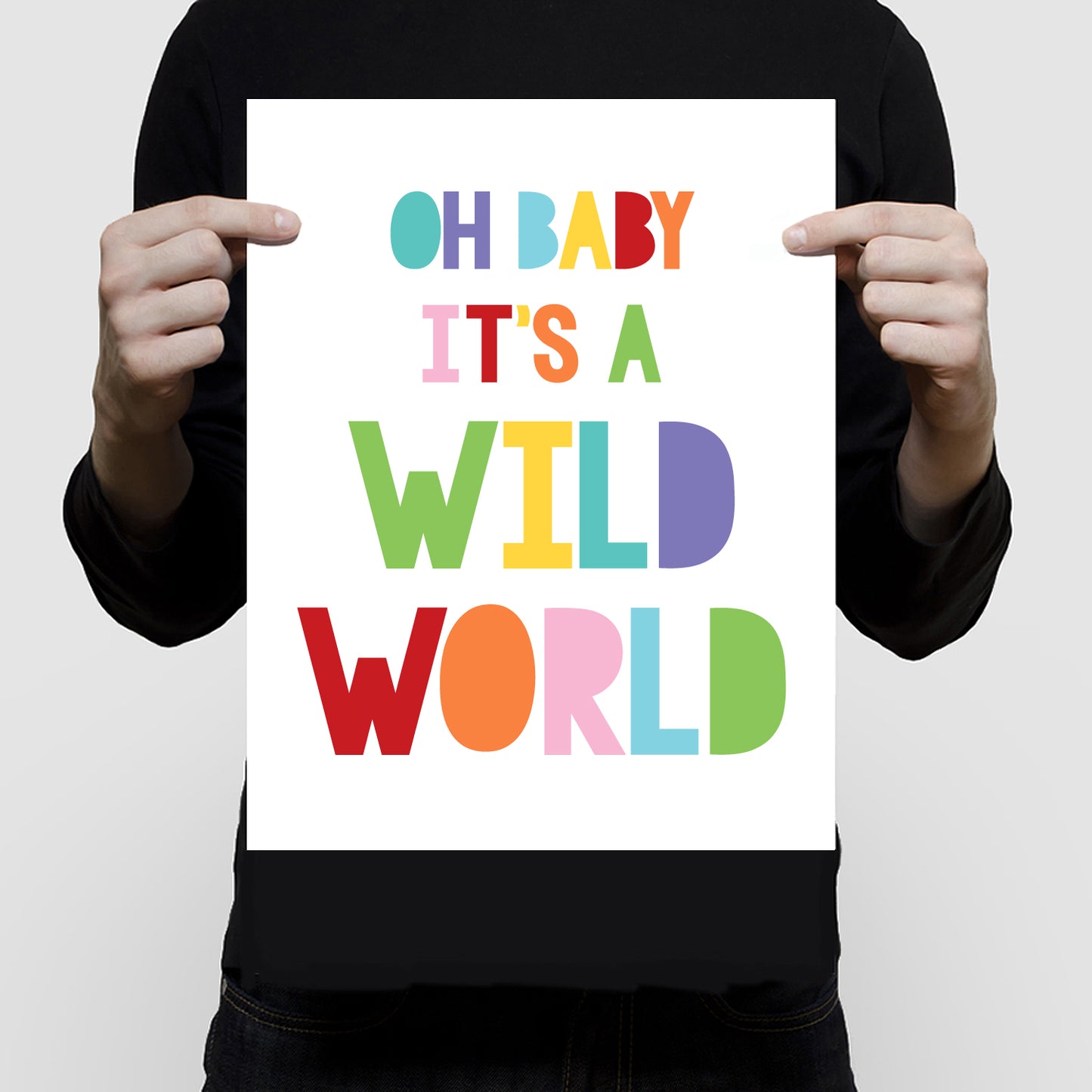 Wild world print