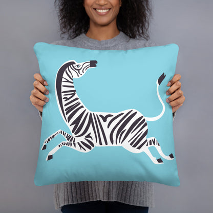 Bold zebra cushion cover