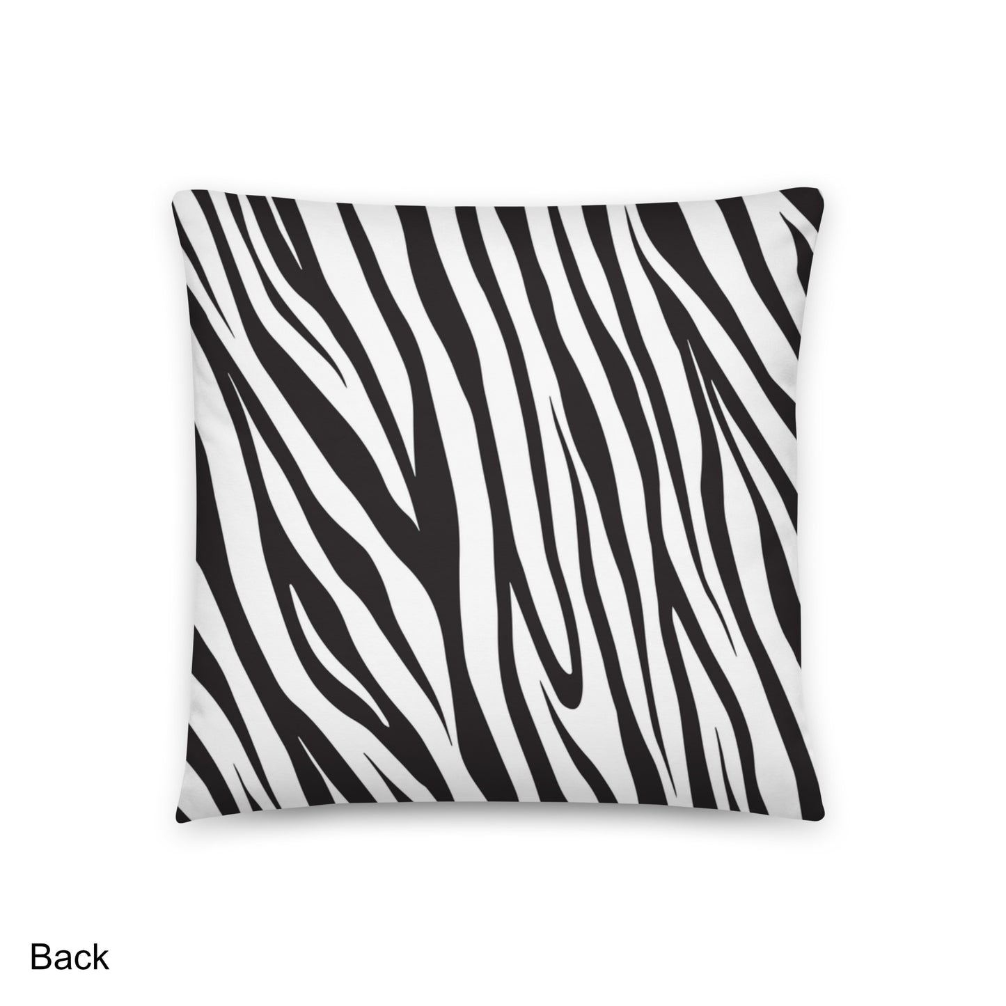 Bold zebra cushion cover