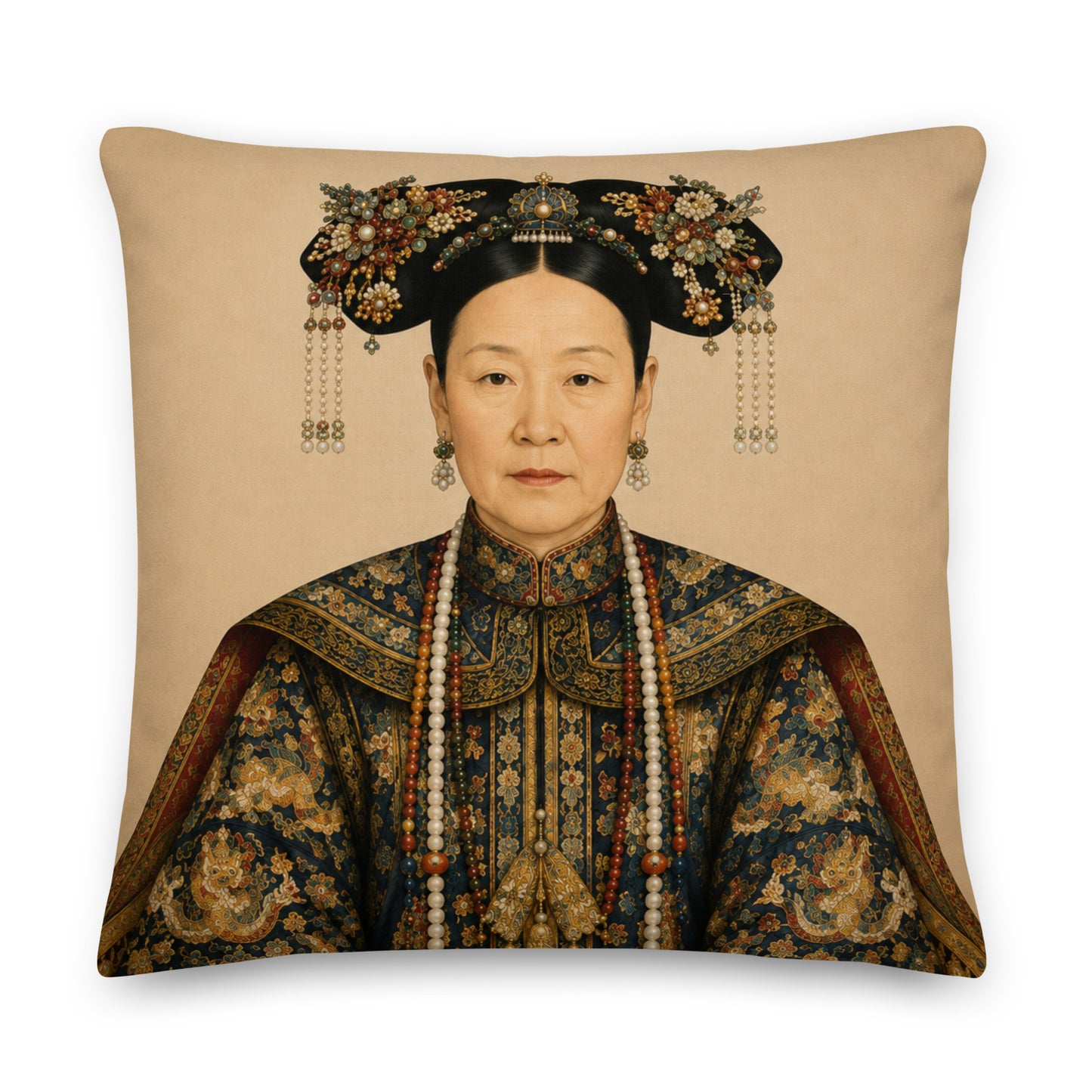 Chinese Ancestor Cushion Covers