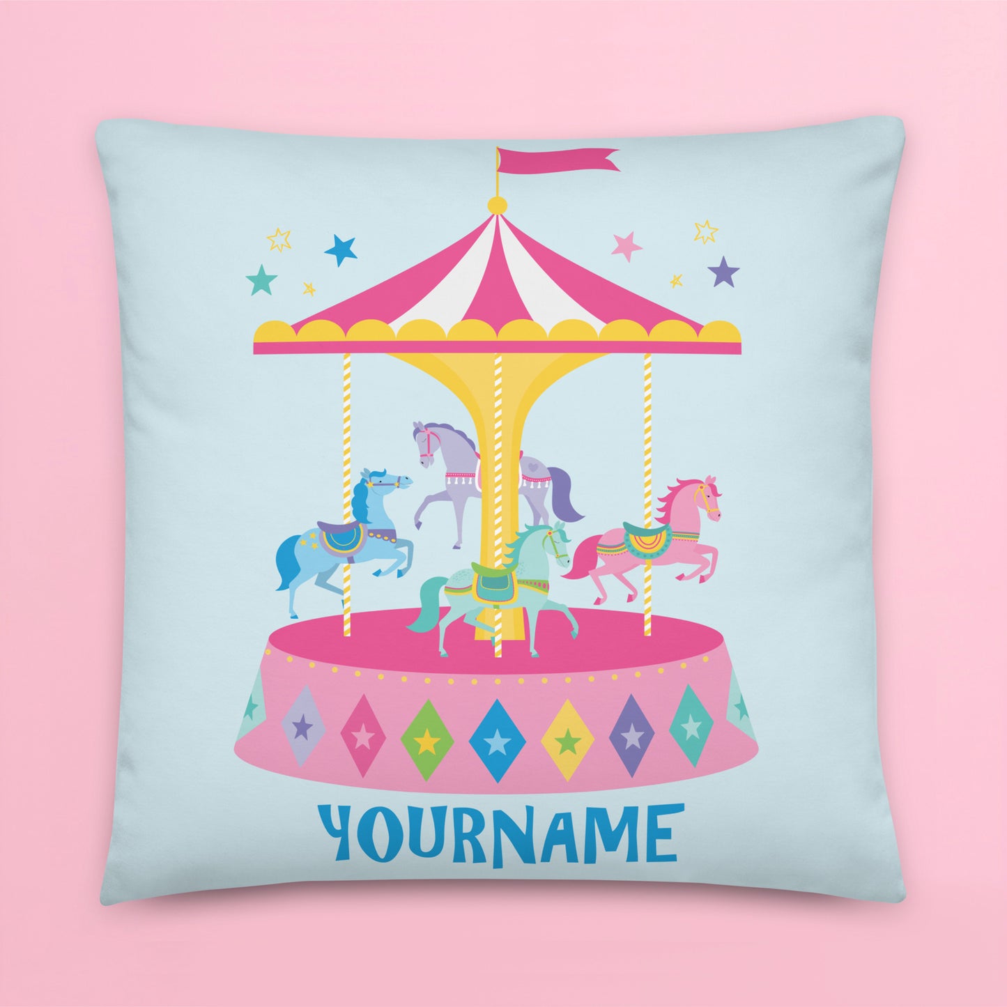 All the Fun of the Fair Cushion Covers – Carousel & Carnival Kids Decor