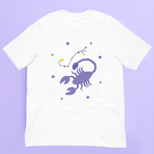 Scorpio Zodiac Adult T-Shirt