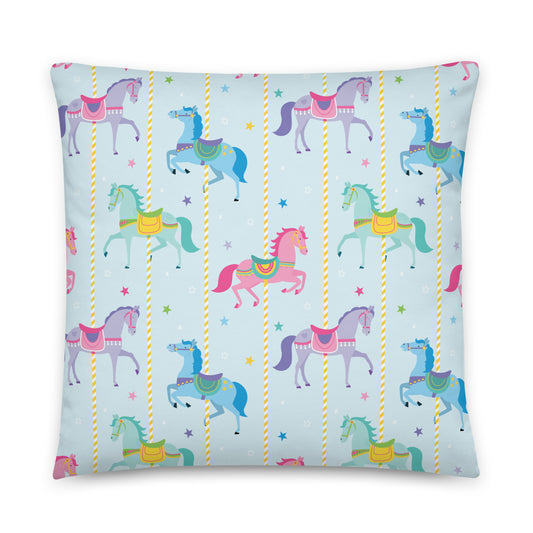 Carousel Horses cushion cover