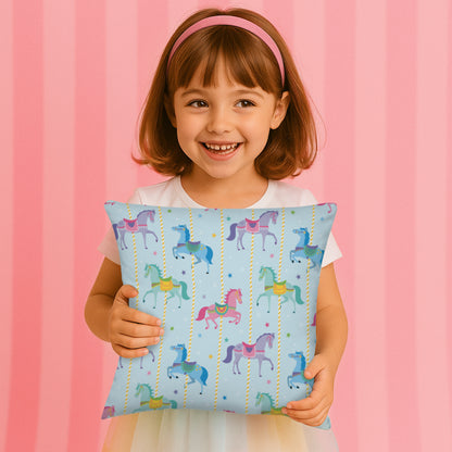 Carousel Horses cushion cover
