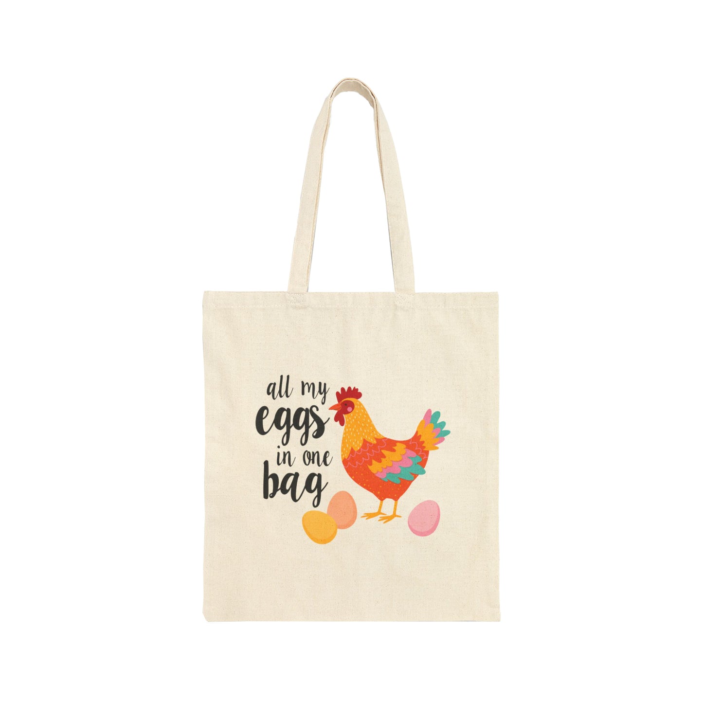 All My Eggs in One Bag Shopping Tote Bag