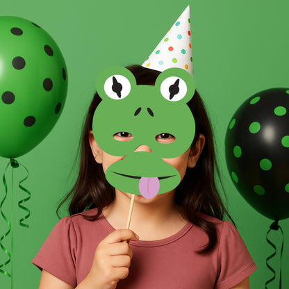 frog mask - PRINTABLE FILE