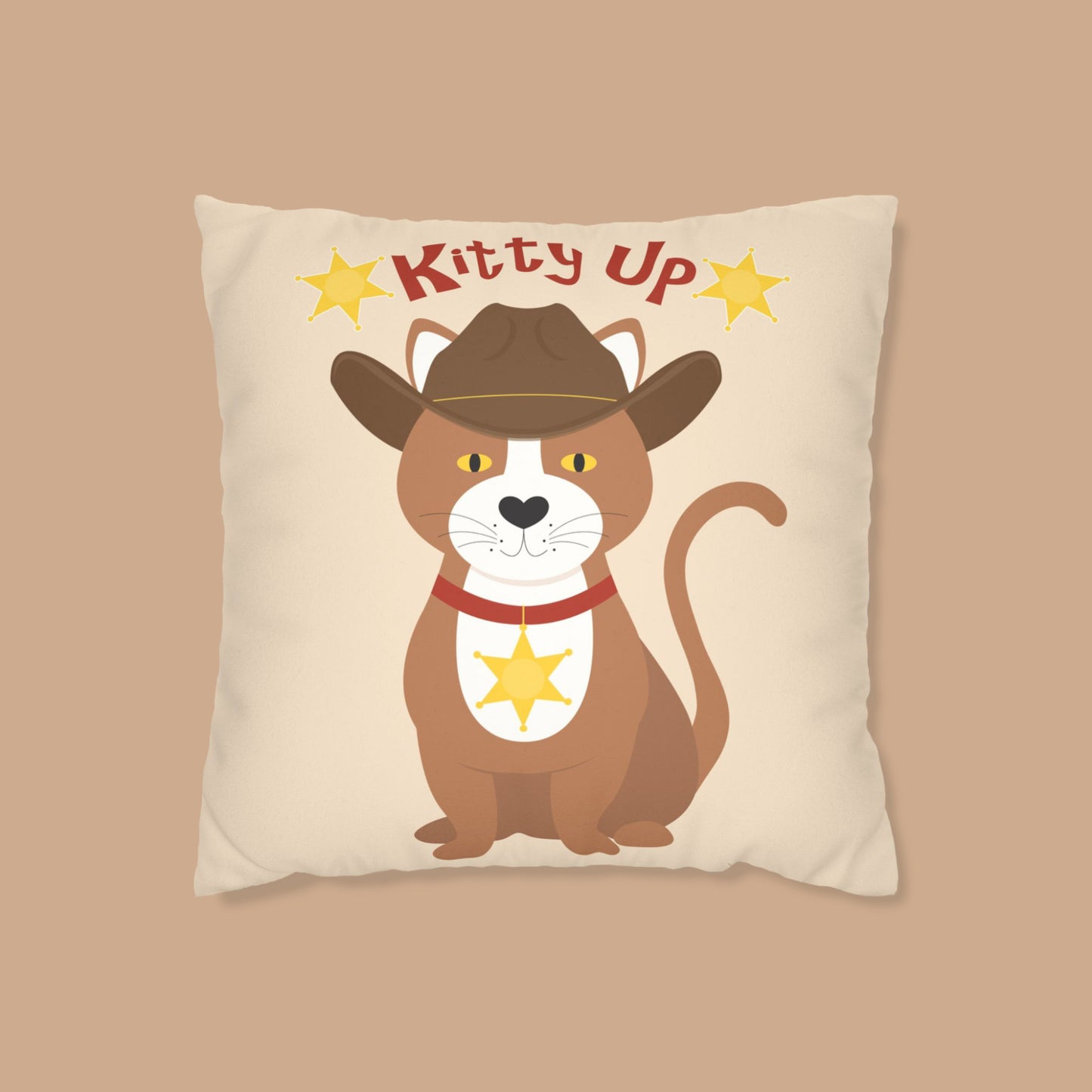 Kitty up cushion cover