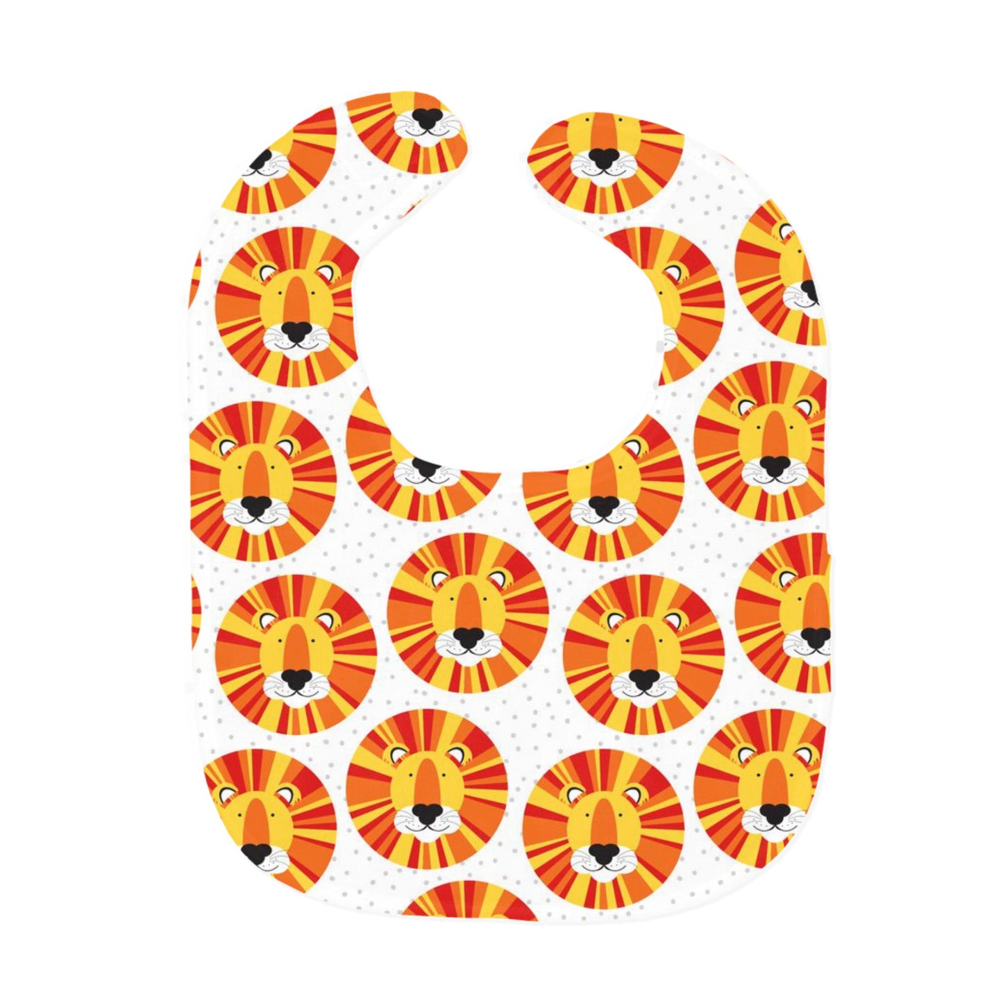 Lion baby bib set