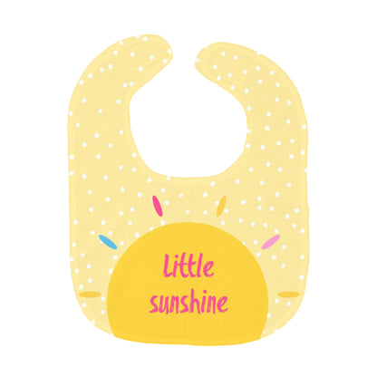 Summer sunshine baby bib set