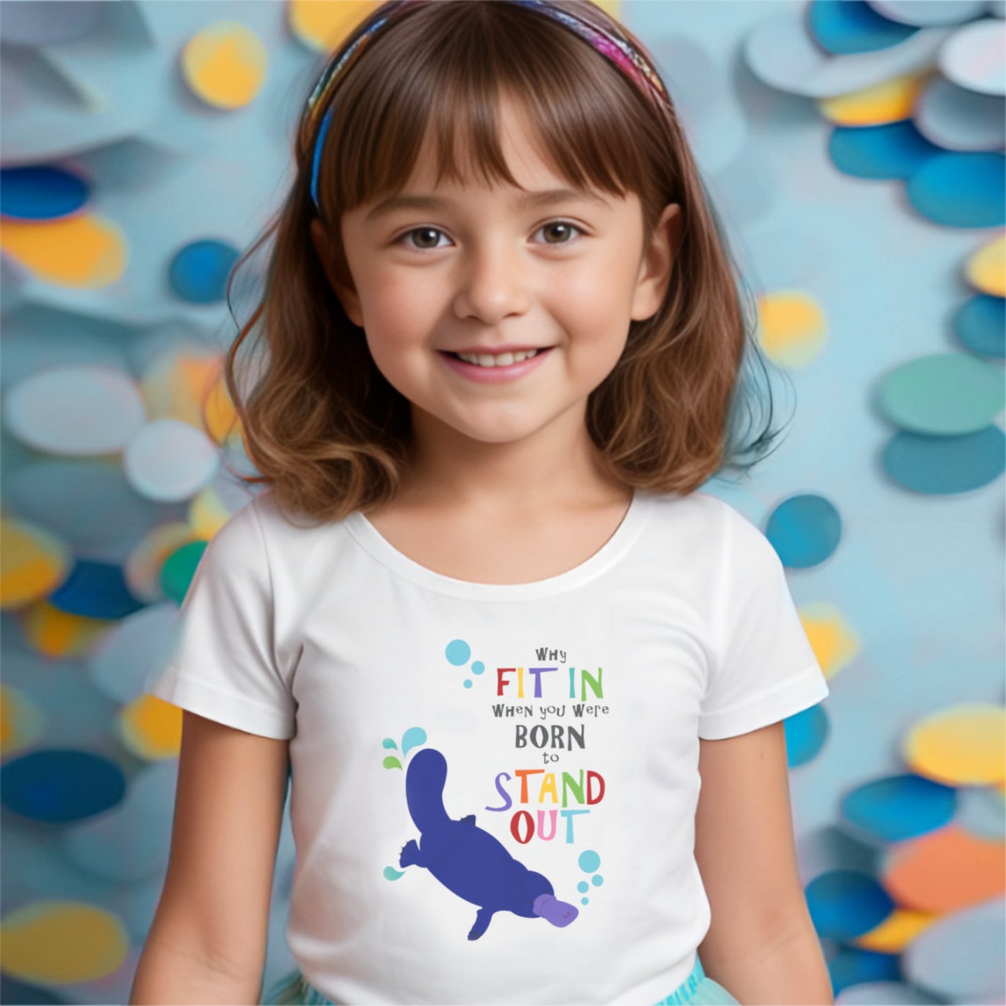 Platypus why fit in kids t-shirt