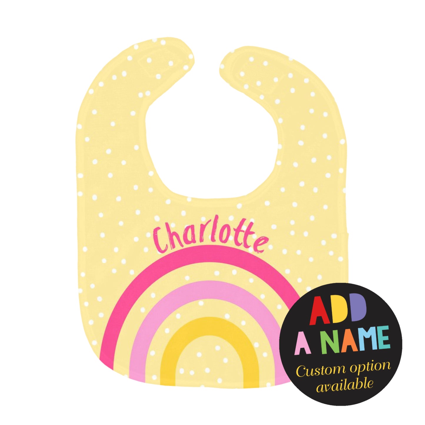 Summer sunshine baby bib set