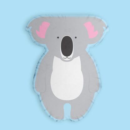 Cut and sew fabric panel - koala pillow