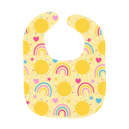 Summer sunshine baby bib set