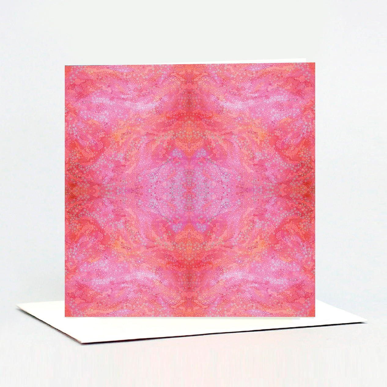 Mandala art greeting cards set of four
