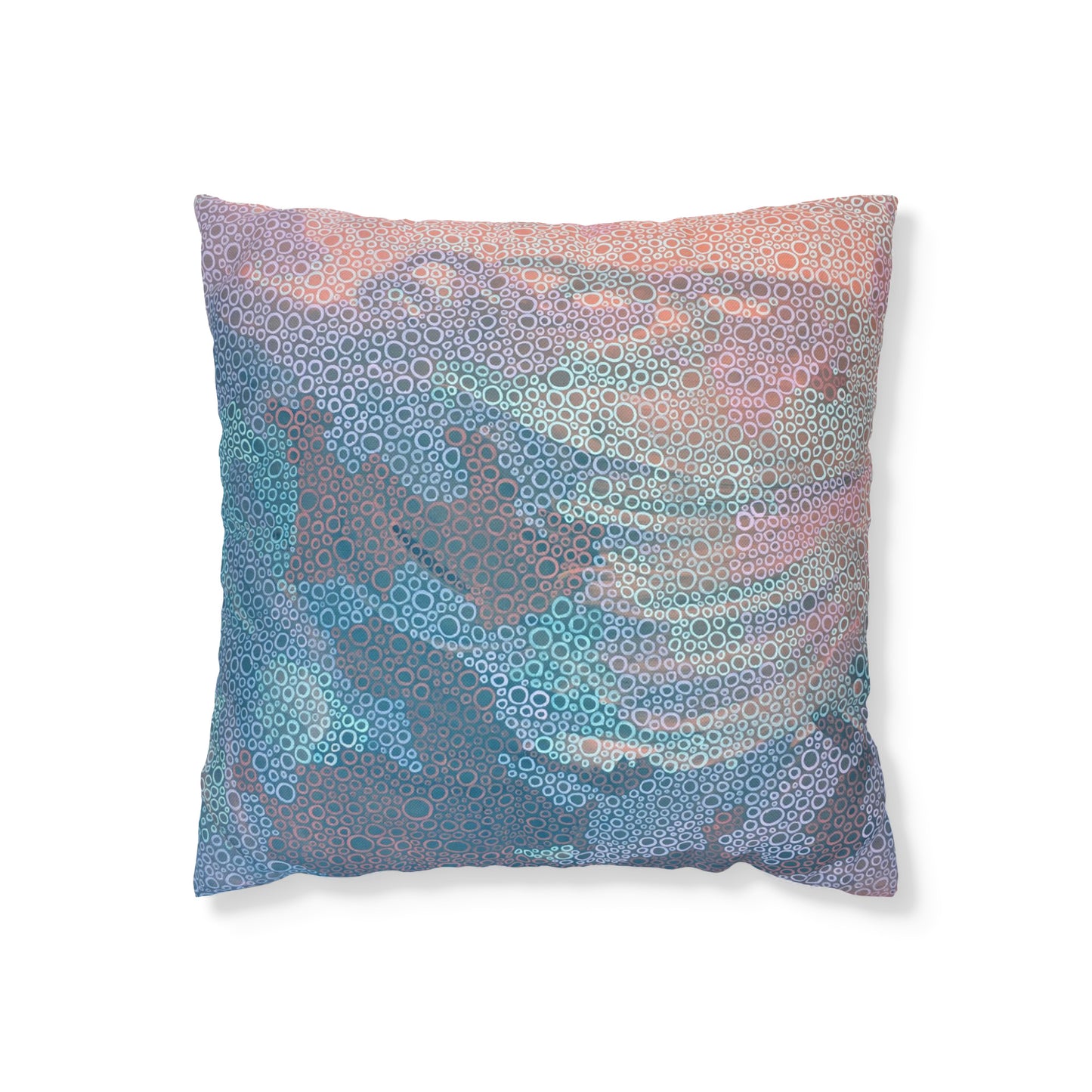 Coral Seas decorative cushion cover