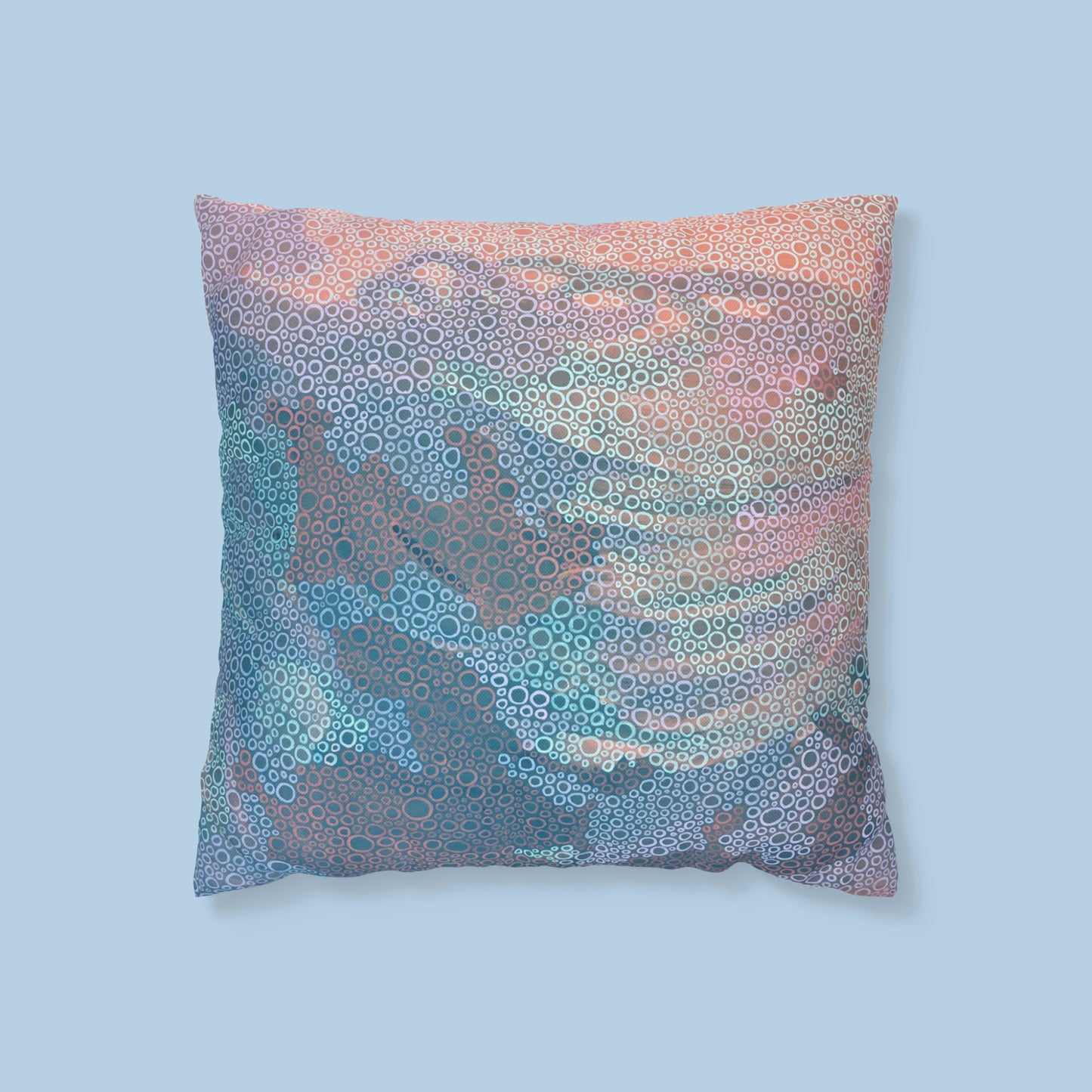 Coral Seas decorative cushion cover