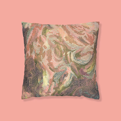 Earth decorative cushion cover