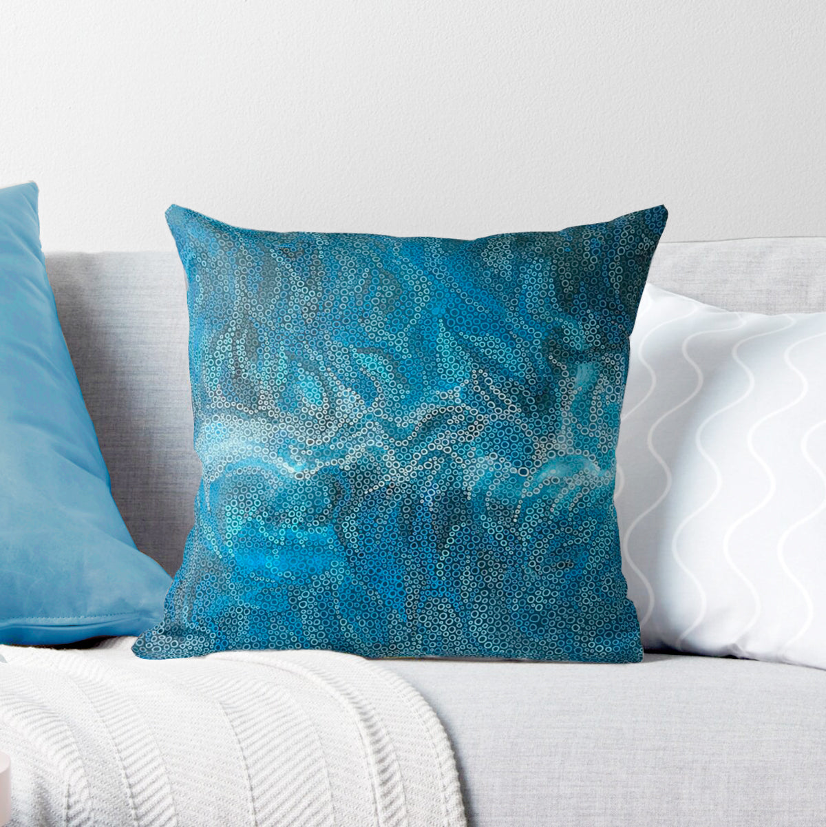 Ocean Break decorative cushion cover
