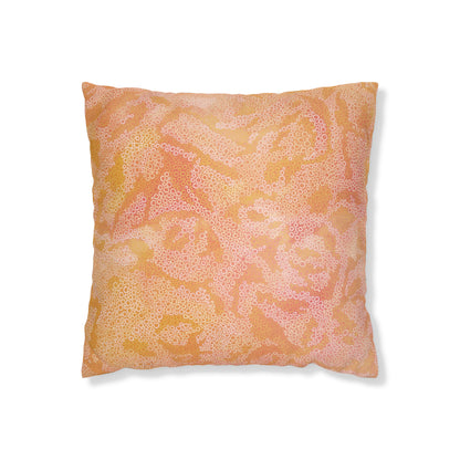 Peach Sorbet decorative cushion cover