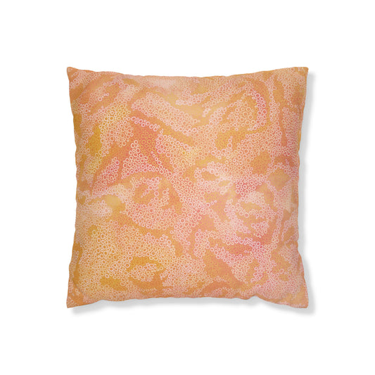 Peach Sorbet decorative cushion cover