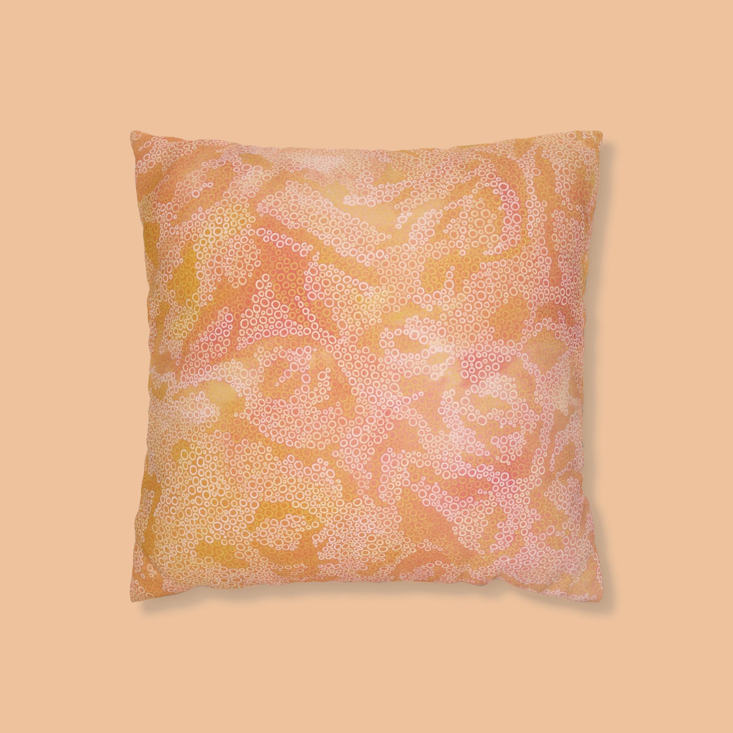 Peach Sorbet decorative cushion cover