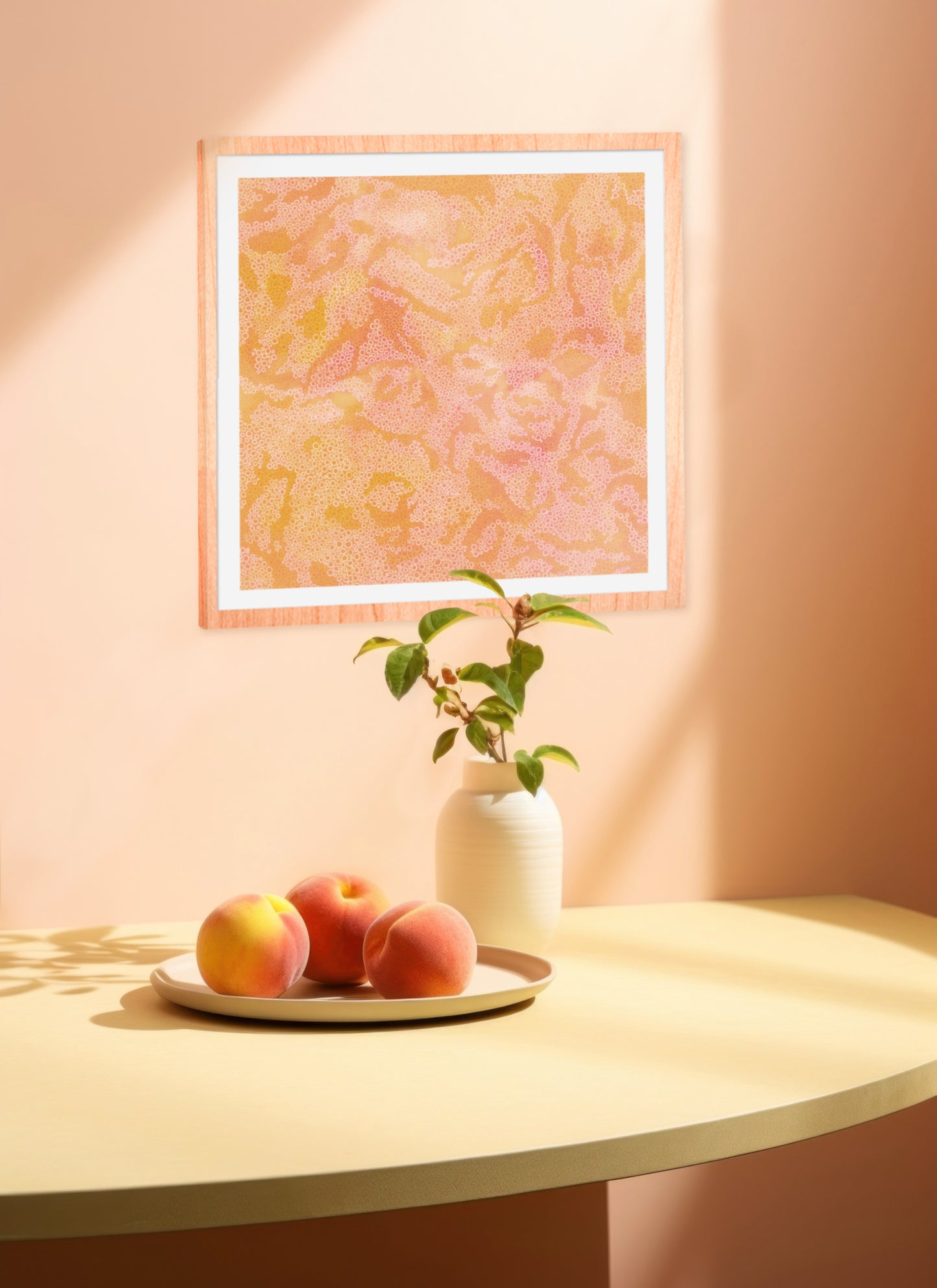 Peach sorbet limited edition print