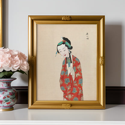 Vintage Chinese Ladies of the Peking Opera prints