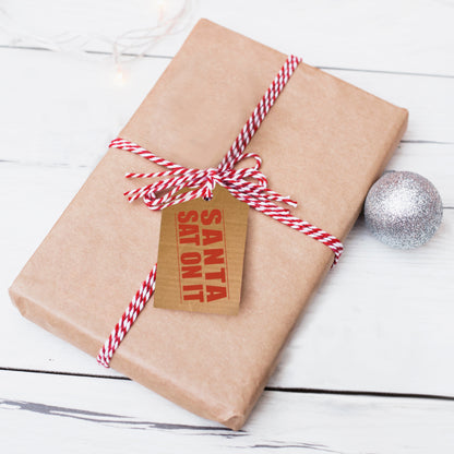 Funny cardboard Christmas gift tags - PRINTABLE FILE