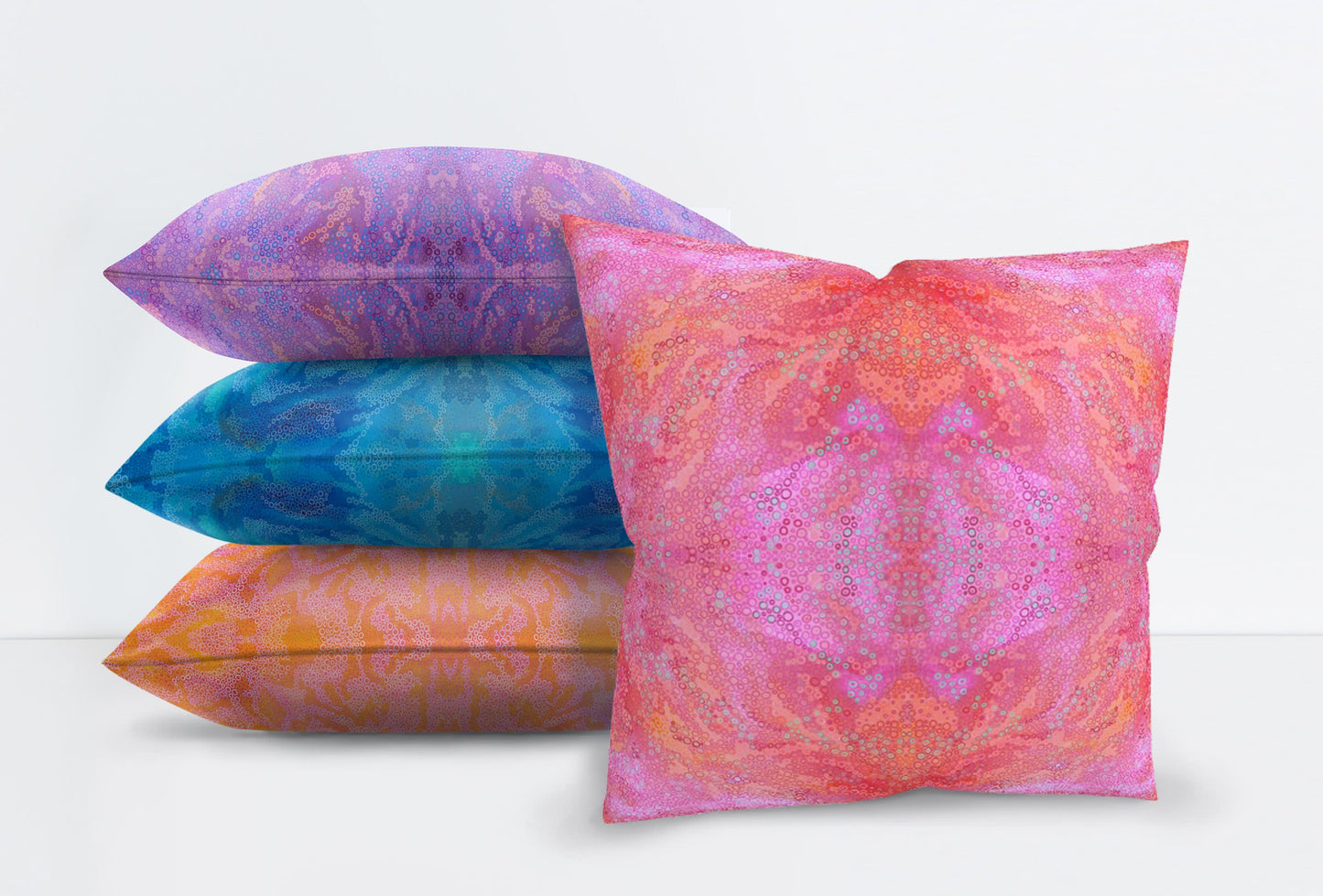 Abstract mandala decorative cushion covers