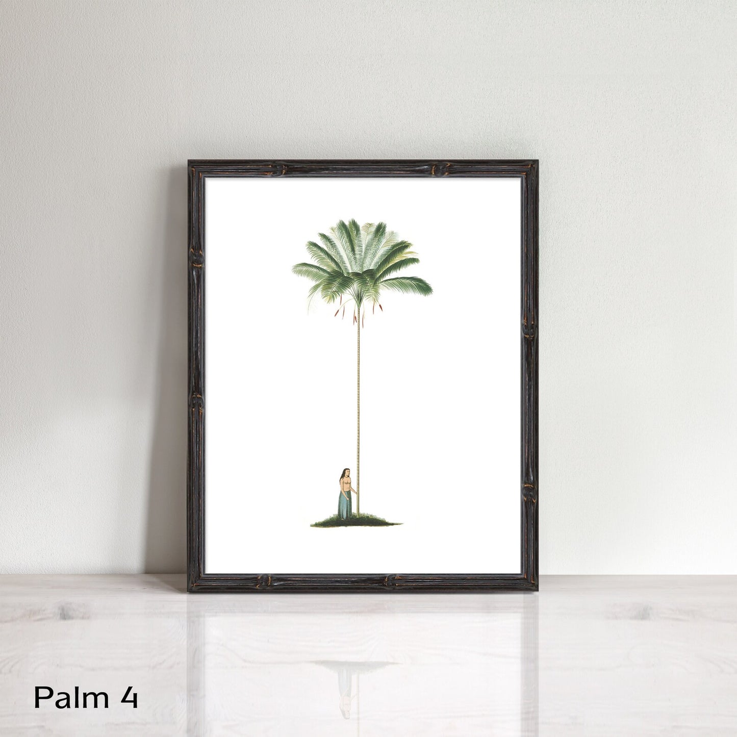 Vintage palm tree prints