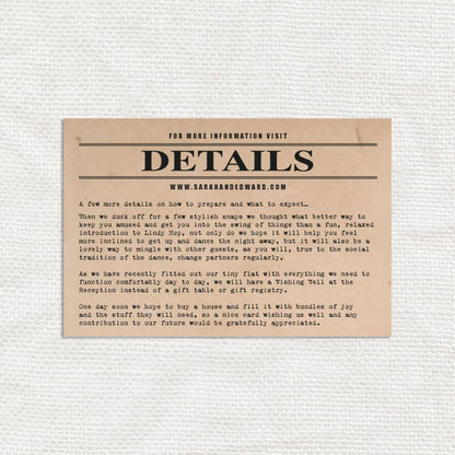 Vintage telegram wedding invitation - PRINTABLE FILE